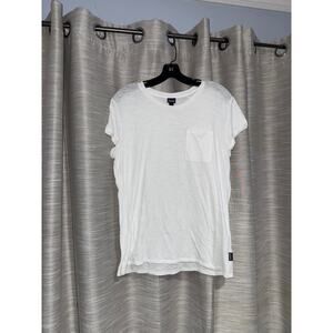 Patagonia white loose fitting t-shirt womens size large